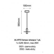 Люстра Amplex ALVITO 0531 (8146)
