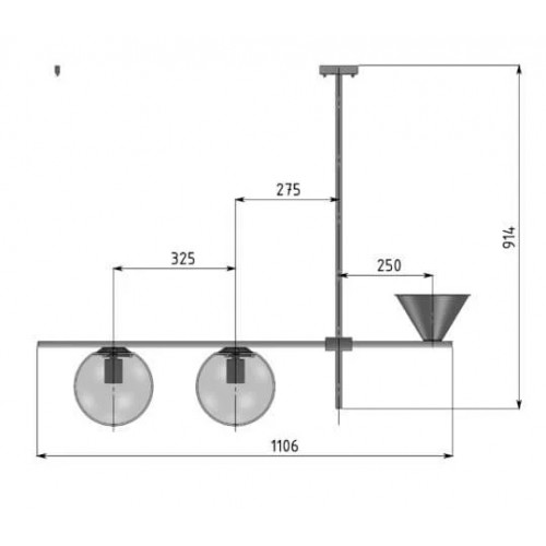 Люстра Pikart LV chandelier 5552-2