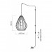 Люстра TK Lighting BRYLANT BLACK 2287