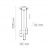 Люстра TK Lighting ELIT WHITE/WOOD 6306