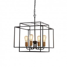 Люстра Searchlight CRATE 4634BK Люстра Searchlight CRATE 4634BK