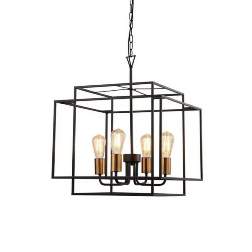 Люстра Searchlight CRATE 4634BK