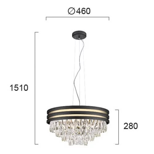 Люстра Viokef JOSEPHINE 4259200