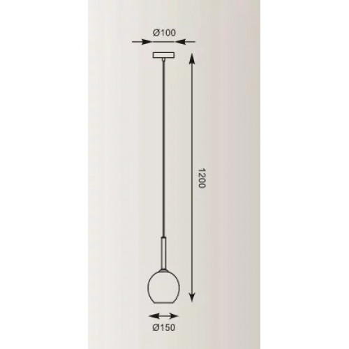 Люстра Zuma Line MONIC MD1629-1 Chrome