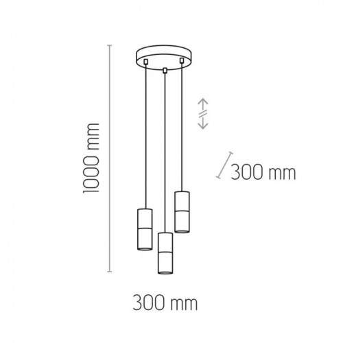 Люстра TK Lighting ELIT WHITE/WOOD 6306