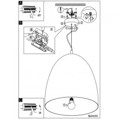 Люстра Eglo SARABIA 94355