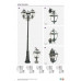 Люстра Searchlight Milo 3096-6CC
