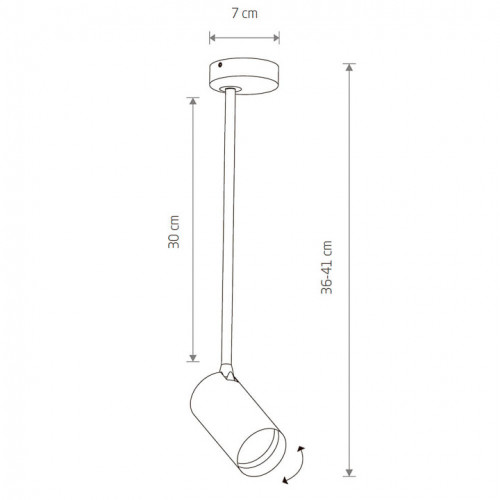 Люстра Nowodvorski MONO LONG 7728