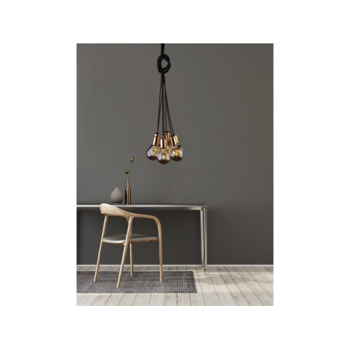 Люстра Nowodvorski CABLE BLACK/COPPER 9746
