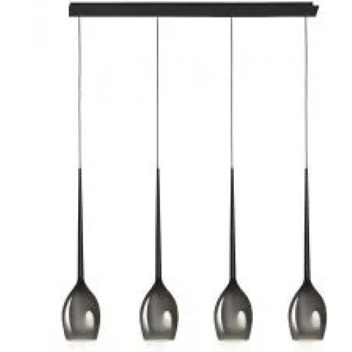 Люстра AZzardo IZZA 4 smoky AZ2938