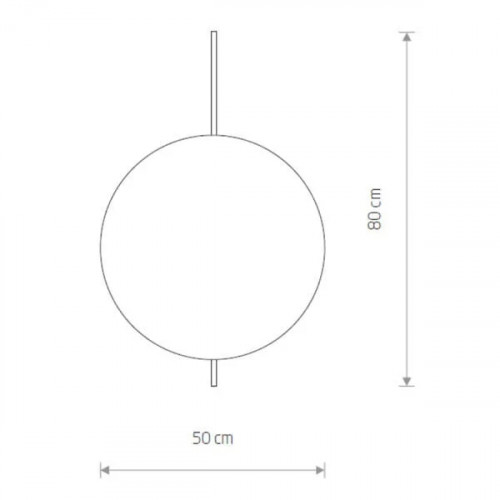 Люстра Pikart Rings 1500 22191-1