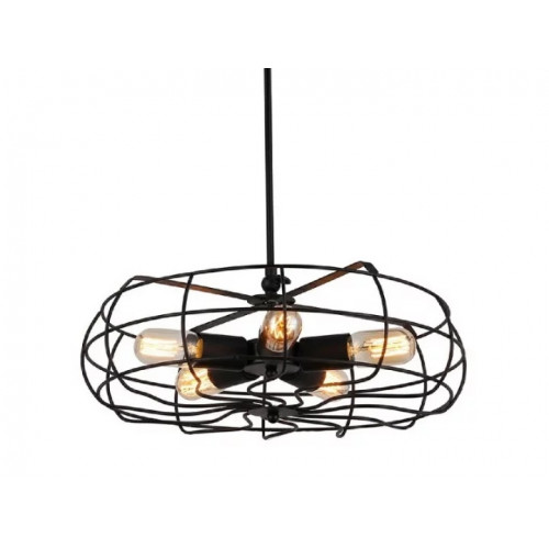 Люстра AZzardo FAN AZ2532 (FLMD02BK)
