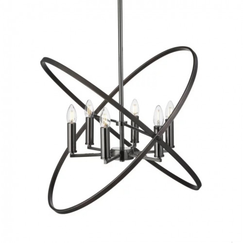 Люстра Searchlight HOOPLA 8246-6PW