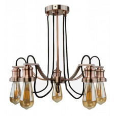 Люстра Searchlight OLIVIA 1065-5CU Люстра Searchlight OLIVIA 1065-5CU