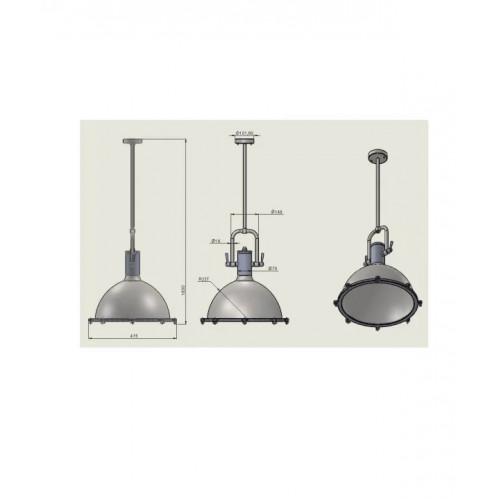 Люстра Pikart LOFT 24270-2