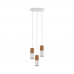 Люстра TK Lighting ELIT WHITE/WOOD 6306