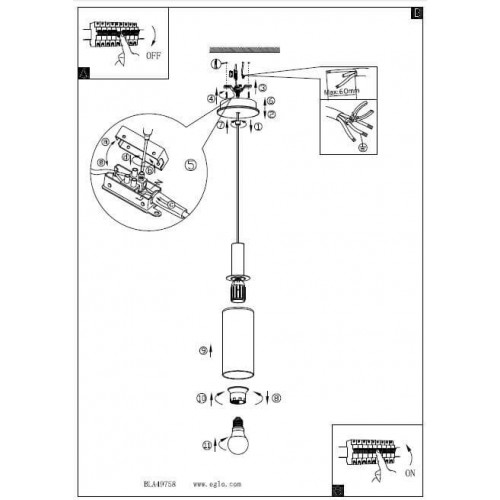 Люстра Eglo OAKHAM 49758