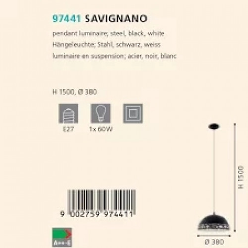 Люстра Eglo SAVIGNANO 97441