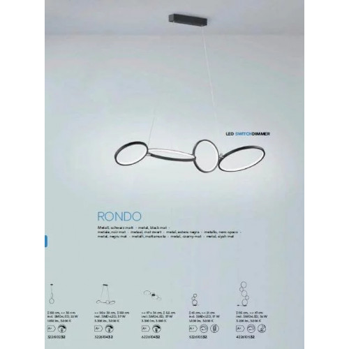 Люстра Trio RONDO 322610432