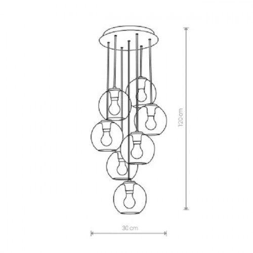 Настільна лампа Ideal Lux Mapa Bianco 009131