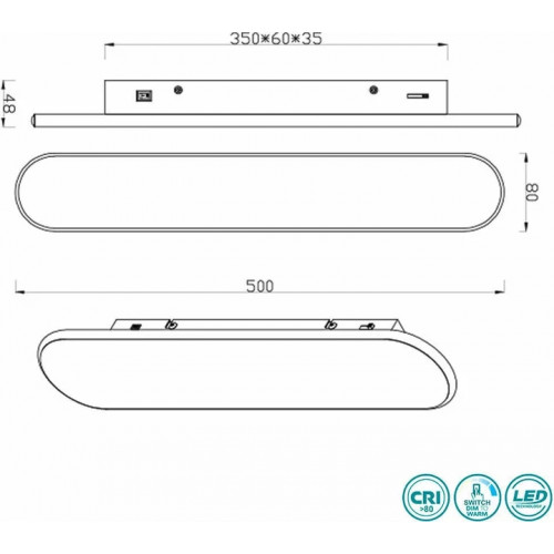 Люстра Trio TOSH 304330332
