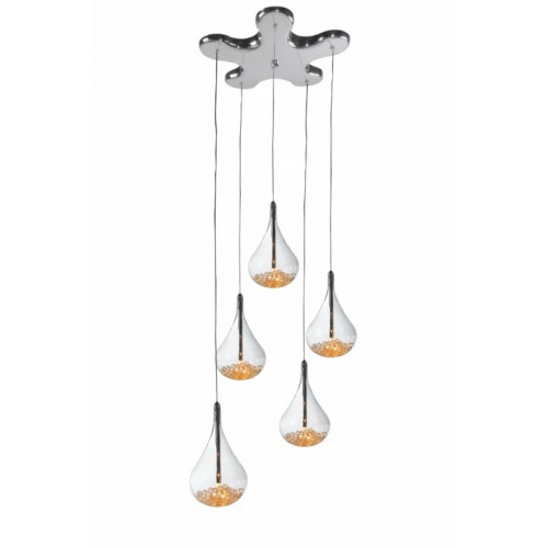 Люстра Zuma Line PERLE P0226-05B-F4RK