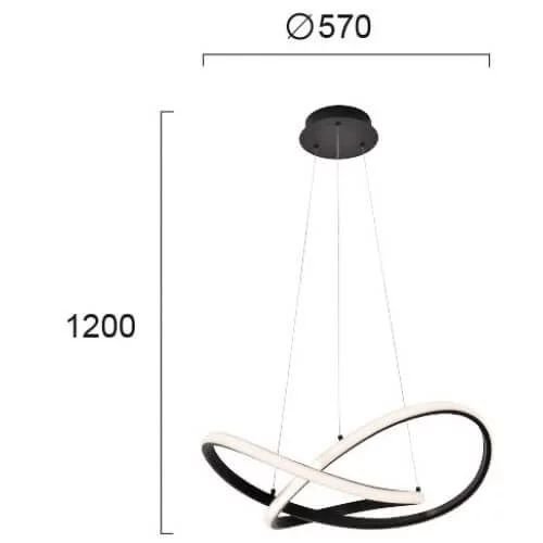 Люстра Viokef SIGMA 4247800