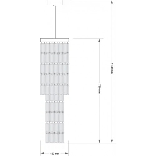 Люстра Kutek ELLINI ELL-ZW-10(Z)250/II