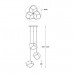 Люстра Zuma Line ROCK P0488-03A-B5FZ