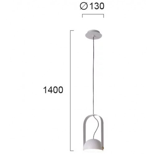 Люстра Viokef HEMI 4205600
