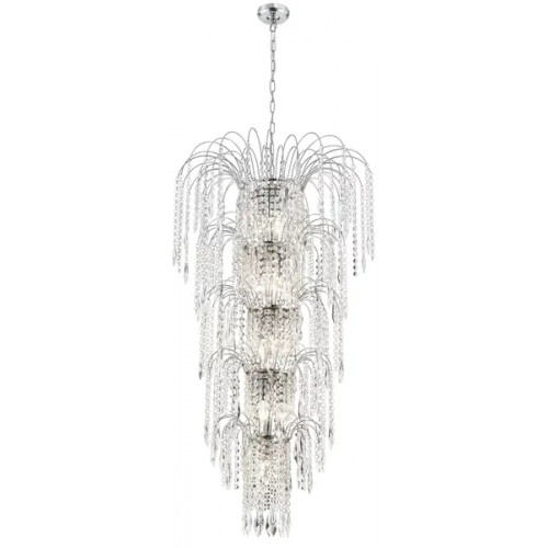 Люстра Searchlight Waterfall 1313-13CC