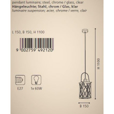 Люстра Eglo DONMINGTON 49212