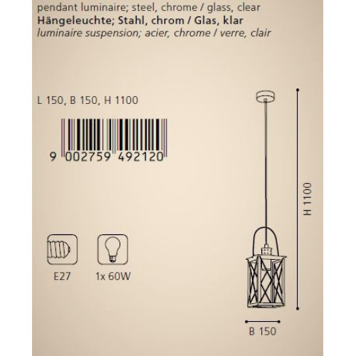 Люстра Eglo DONMINGTON 49212