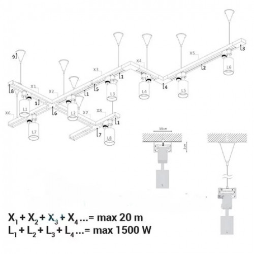 Люстра Markslojd SKY 106171