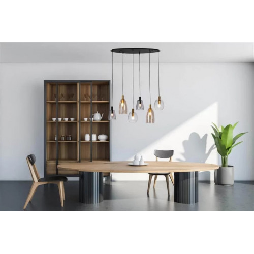 Люстра Searchlight DIVINE 36463-6BK