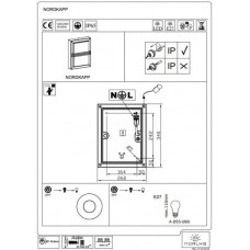 Люстра Searchlight Waterfall 1313-13CC