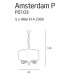 Люстра MAXlight AMSTERDAM P0103
