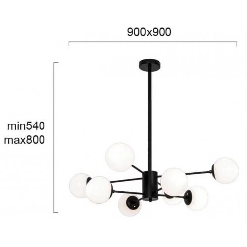 Люстра Viokef ANOUK 4228500