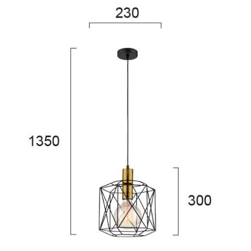 Люстра Viokef ARGO 4252100