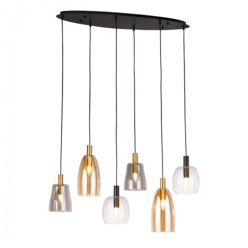 Люстра Searchlight DIVINE 36463-6BK