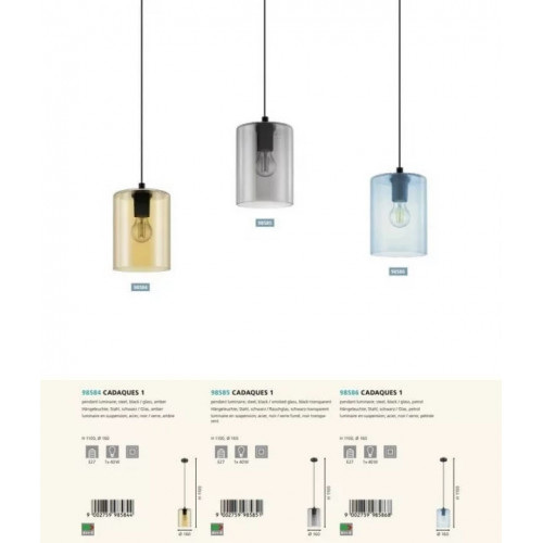 Люстра Eglo CADAQUES 98585