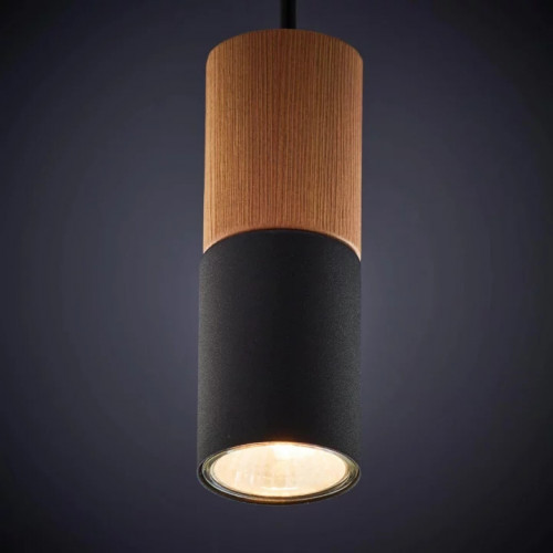 Люстра TK Lighting ELIT BLACK WOOD 6309