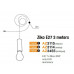 Патрон зі шнуром AZzardo ZIKO E27 3 meters AZ3115