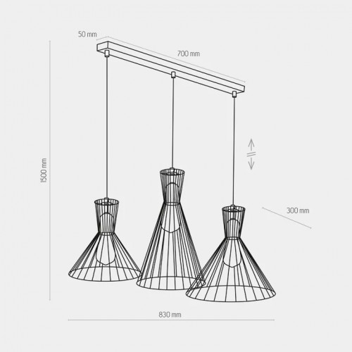 Люстра TK Lighting SAHARA 3352