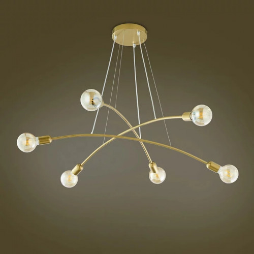 Люстра TK Lighting HELIX GOLD 2728