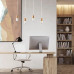 Люстра TK Lighting ELIT WHITE/WOOD 6307