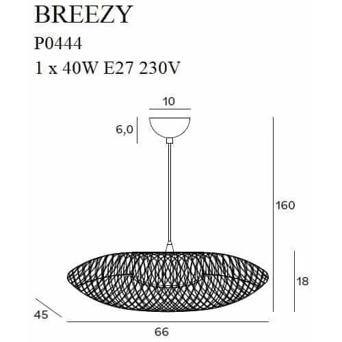 Люстра MAXlight BREEZY P0444