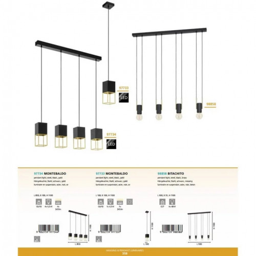 Люстра Eglo BITACHITO 98858