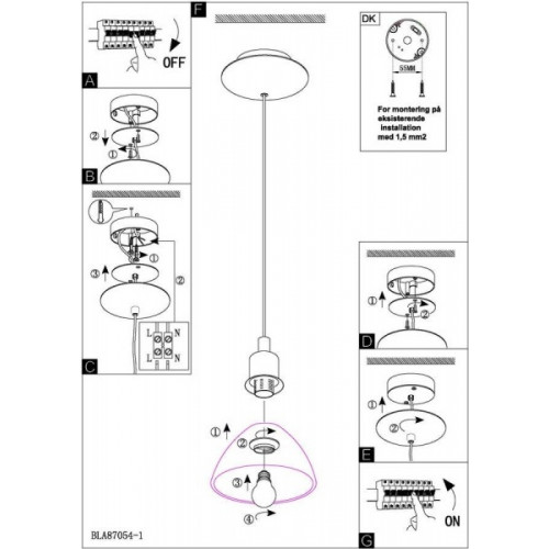 Люстра Eglo Brenda 87054
