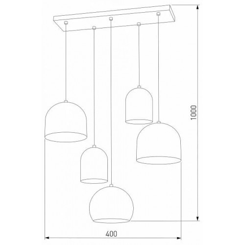 Люстра TK Lighting TEMPRE 6504
